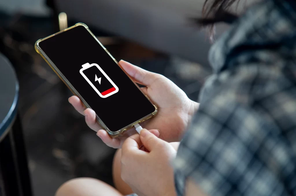 celular com dificuldade de carregamento